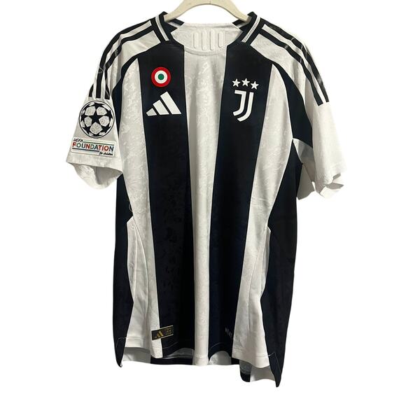 NWT Adidas Juventus 2024/25 N.21 Fagioli Home Authentic Soccer Jersey Men's M - Picture 2 of 13
